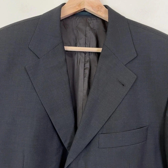 Hugo Boss Virgin Wool Super 100 Angelico Lucca Blazer Size 50 / US Size 40R - Picture 6 of 12